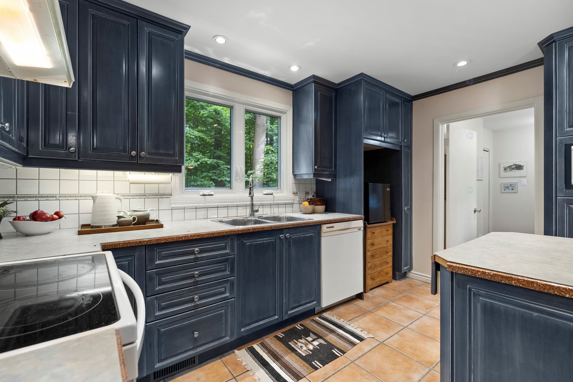 Cuisine - 24 Rue Westwood, Hudson, QC - Indoor Photo Showing Kitchen With Double Sink