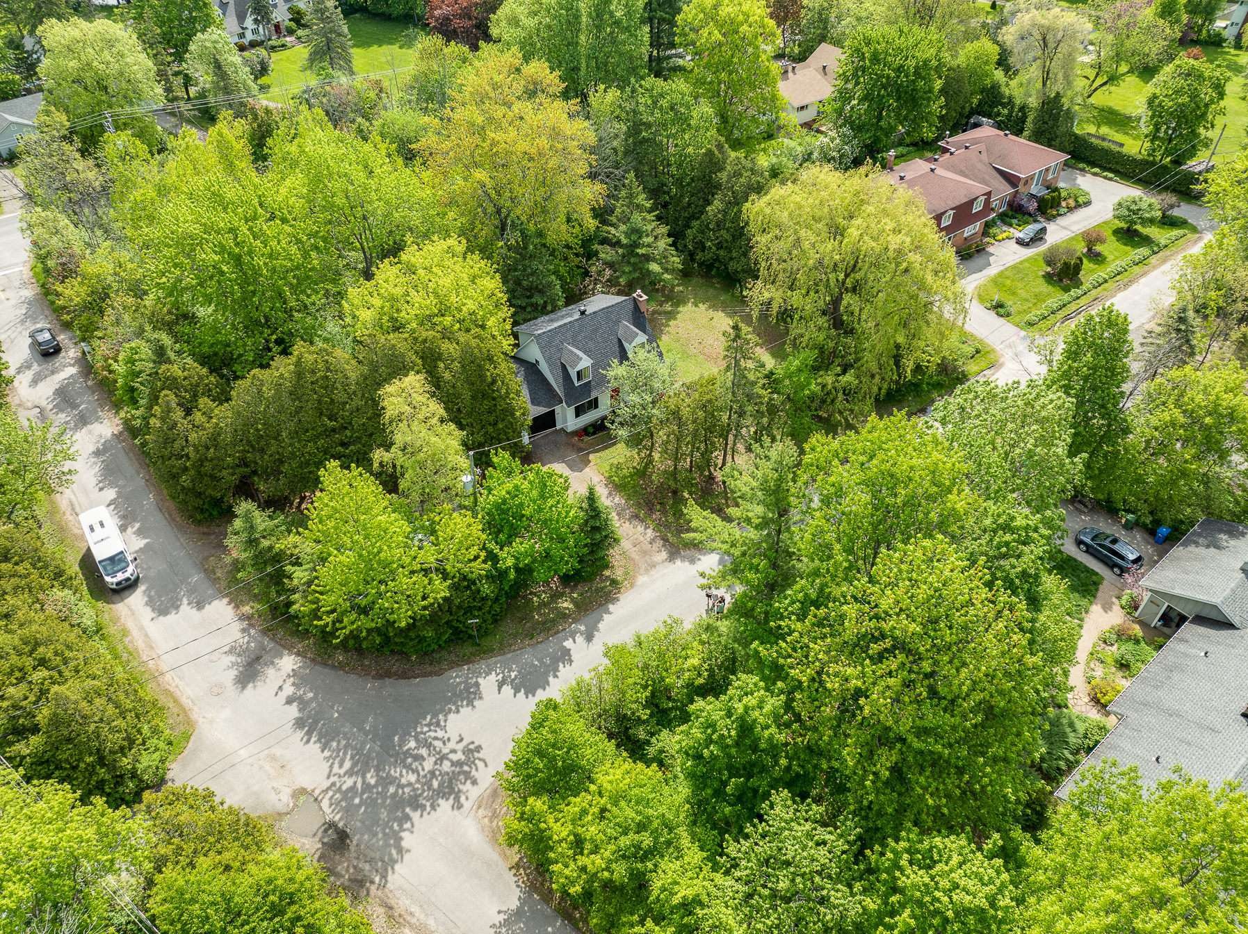 Aerial View - 71 Rue Wilkinson, Hudson, QC