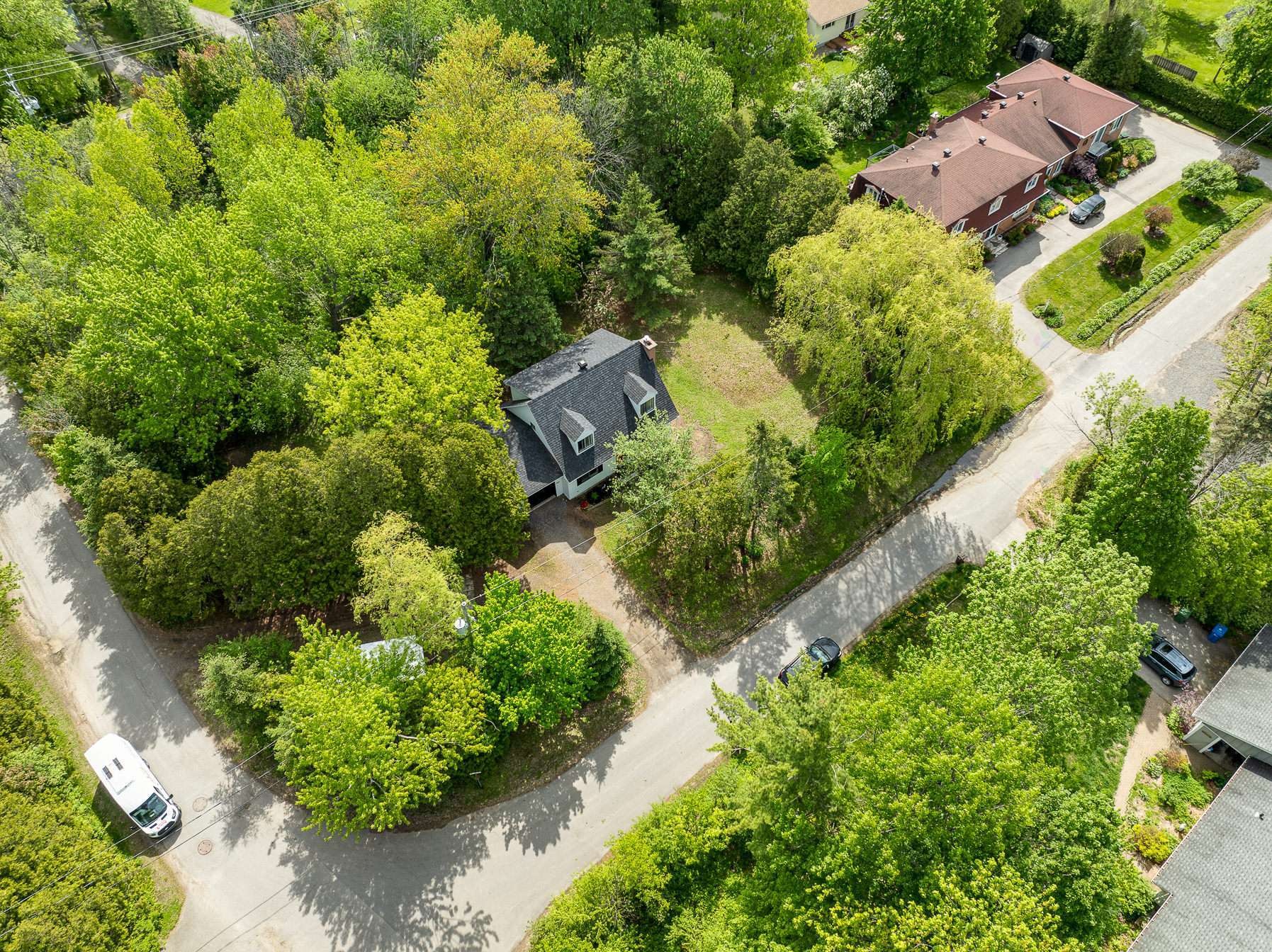 Aerial View - 71 Rue Wilkinson, Hudson, QC
