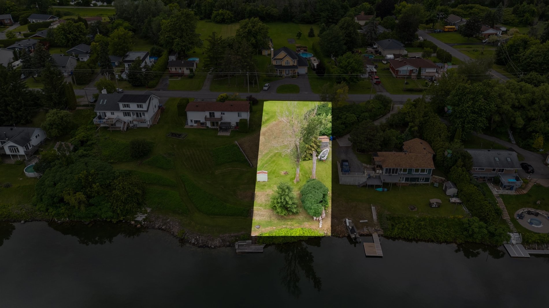 Overall view - Ch. Du Fleuve, Pointe-Des-Cascades, QC