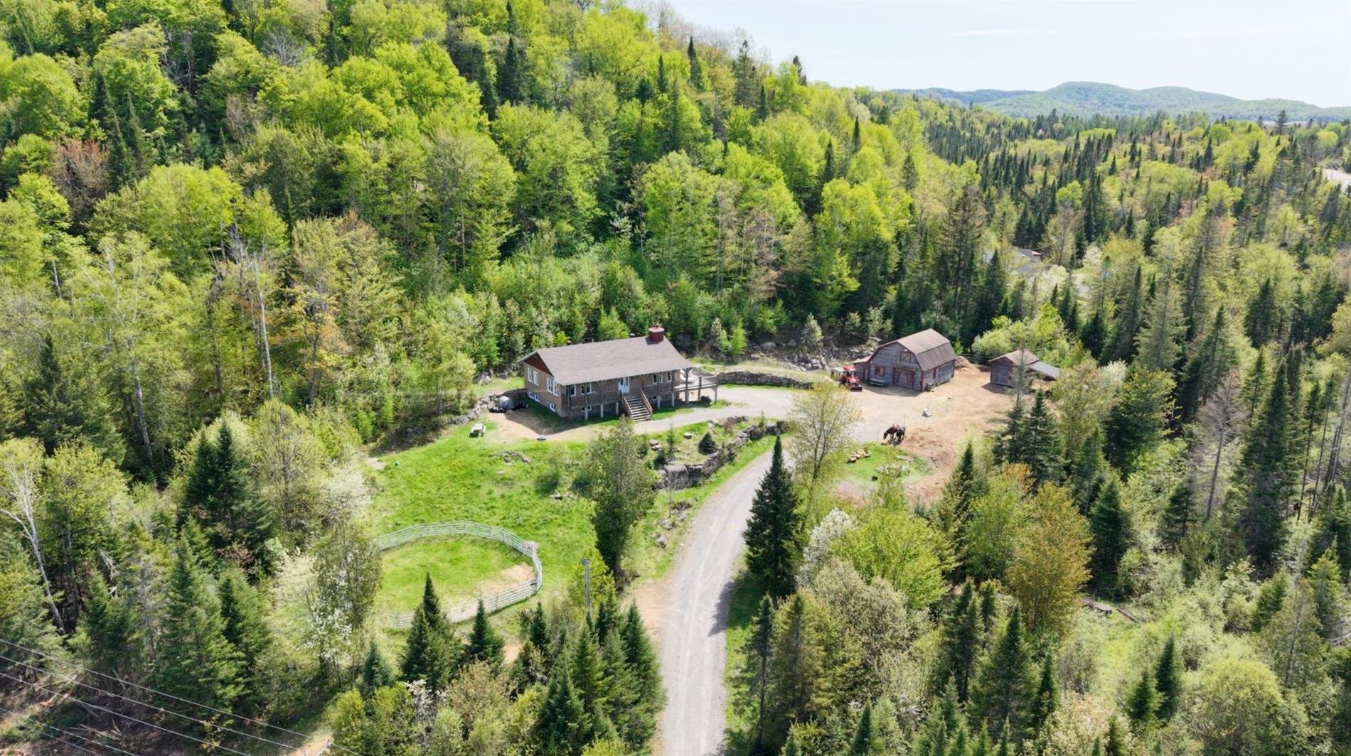 Aerial View - 2120Z Ch. Du Golf, Sainte-Lucie-Des-Laurentides, QC