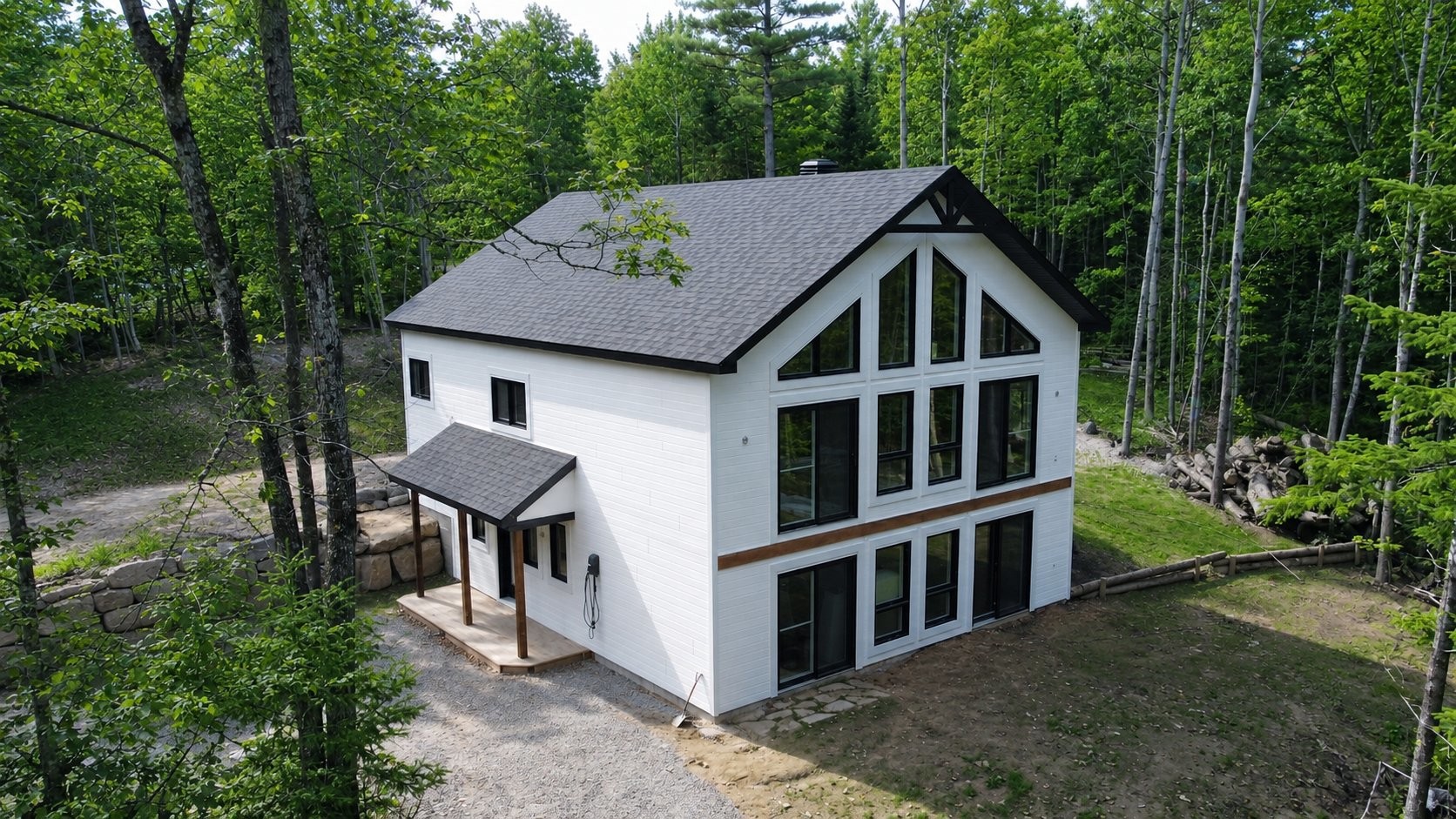 Photo aérienne - 6550 Rue Apollo, Rawdon, QC - Outdoor