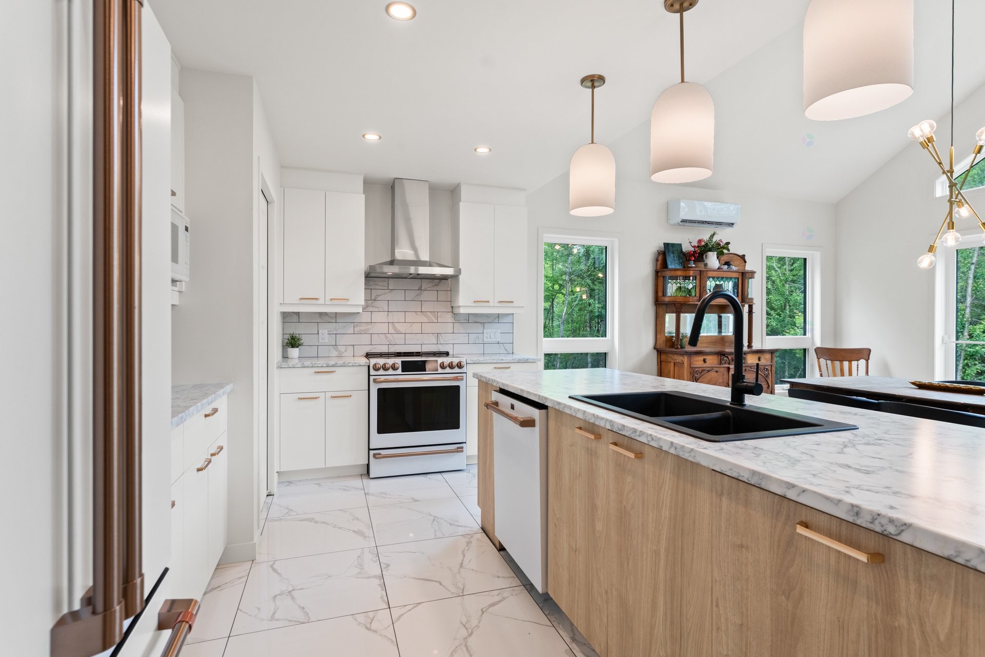 Cuisine - 6550 Rue Apollo, Rawdon, QC - Indoor Photo Showing Kitchen With Double Sink With Upgraded Kitchen