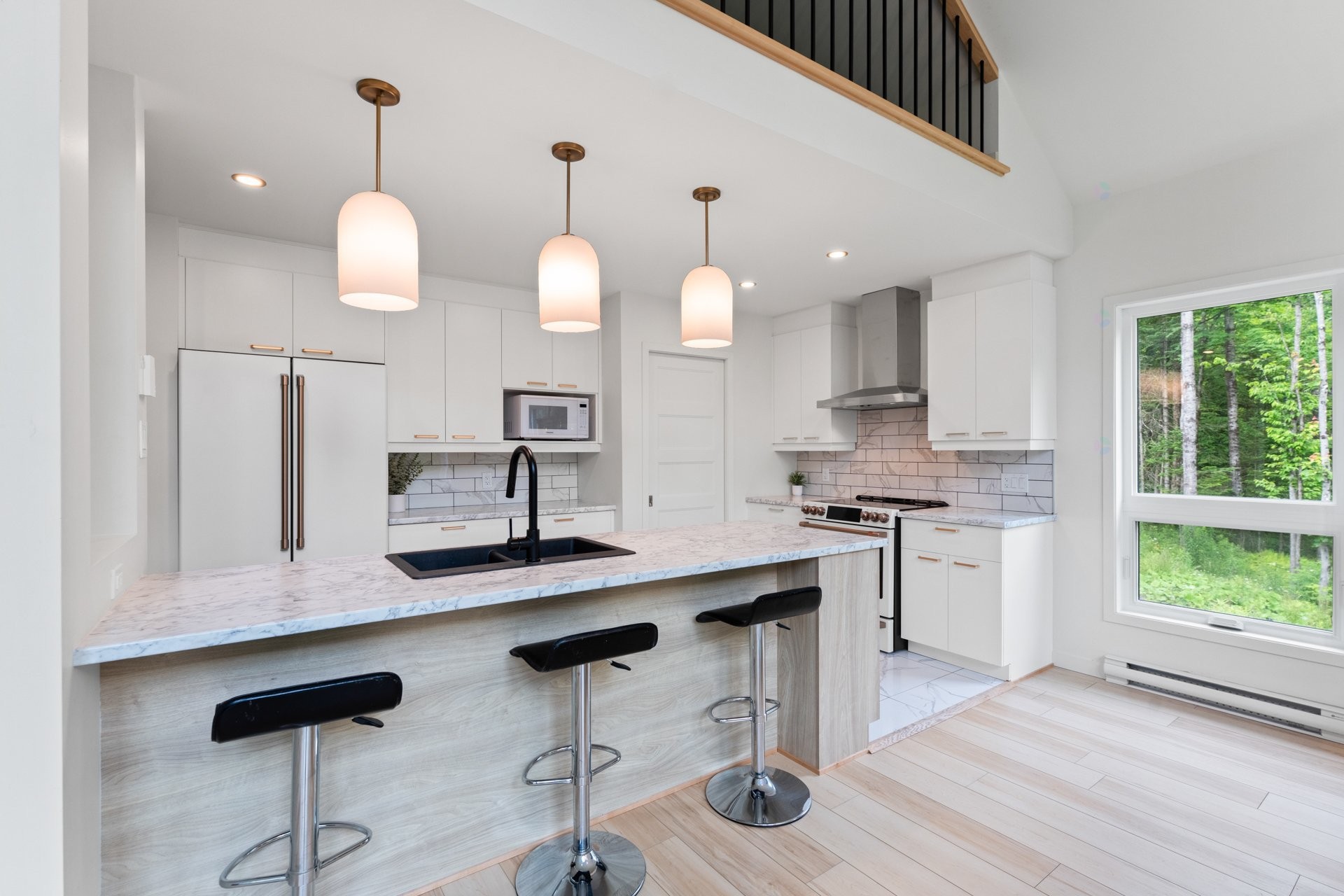 Cuisine - 6550 Rue Apollo, Rawdon, QC - Indoor Photo Showing Kitchen With Upgraded Kitchen