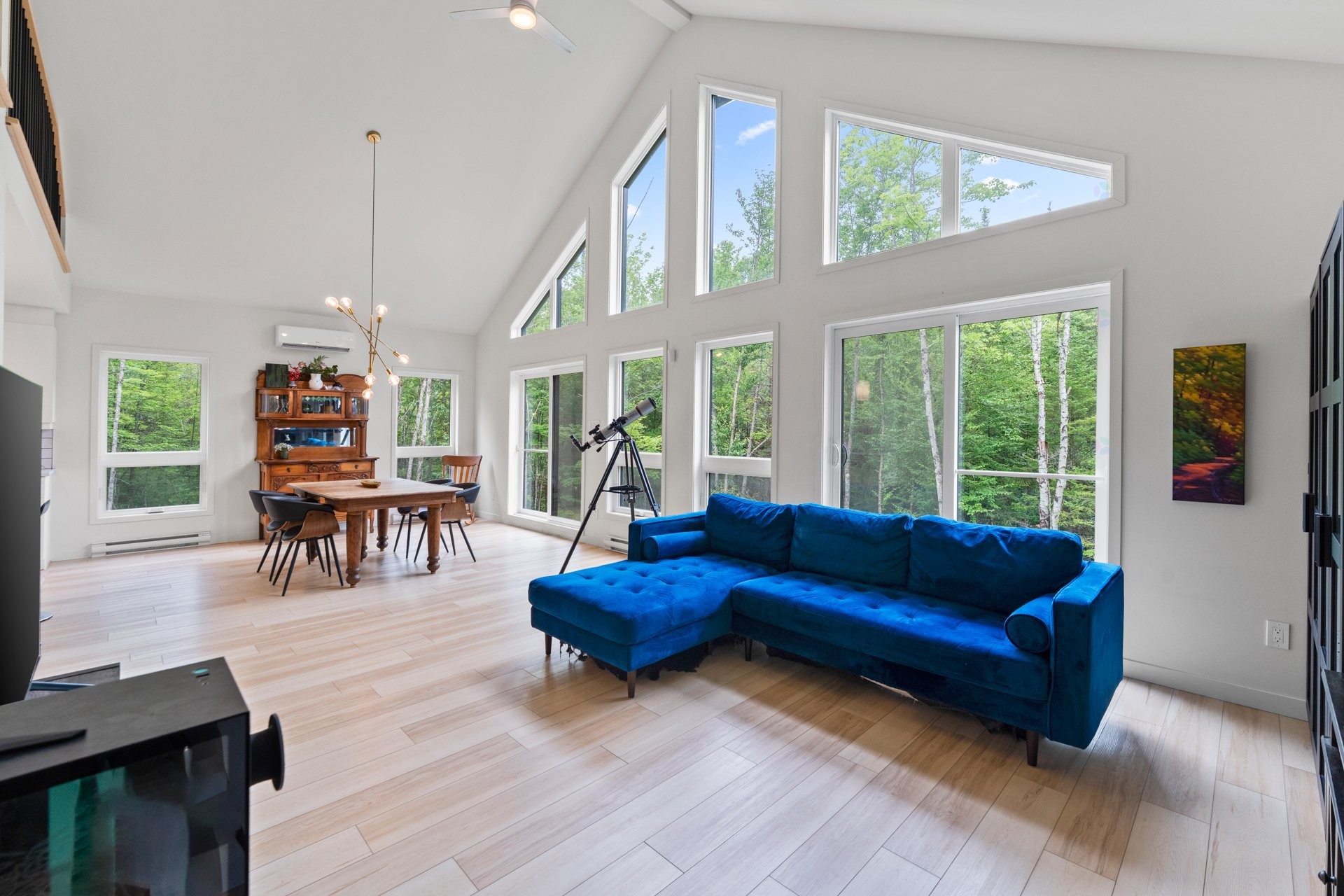 Salon - 6550 Rue Apollo, Rawdon, QC - Indoor Photo Showing Living Room