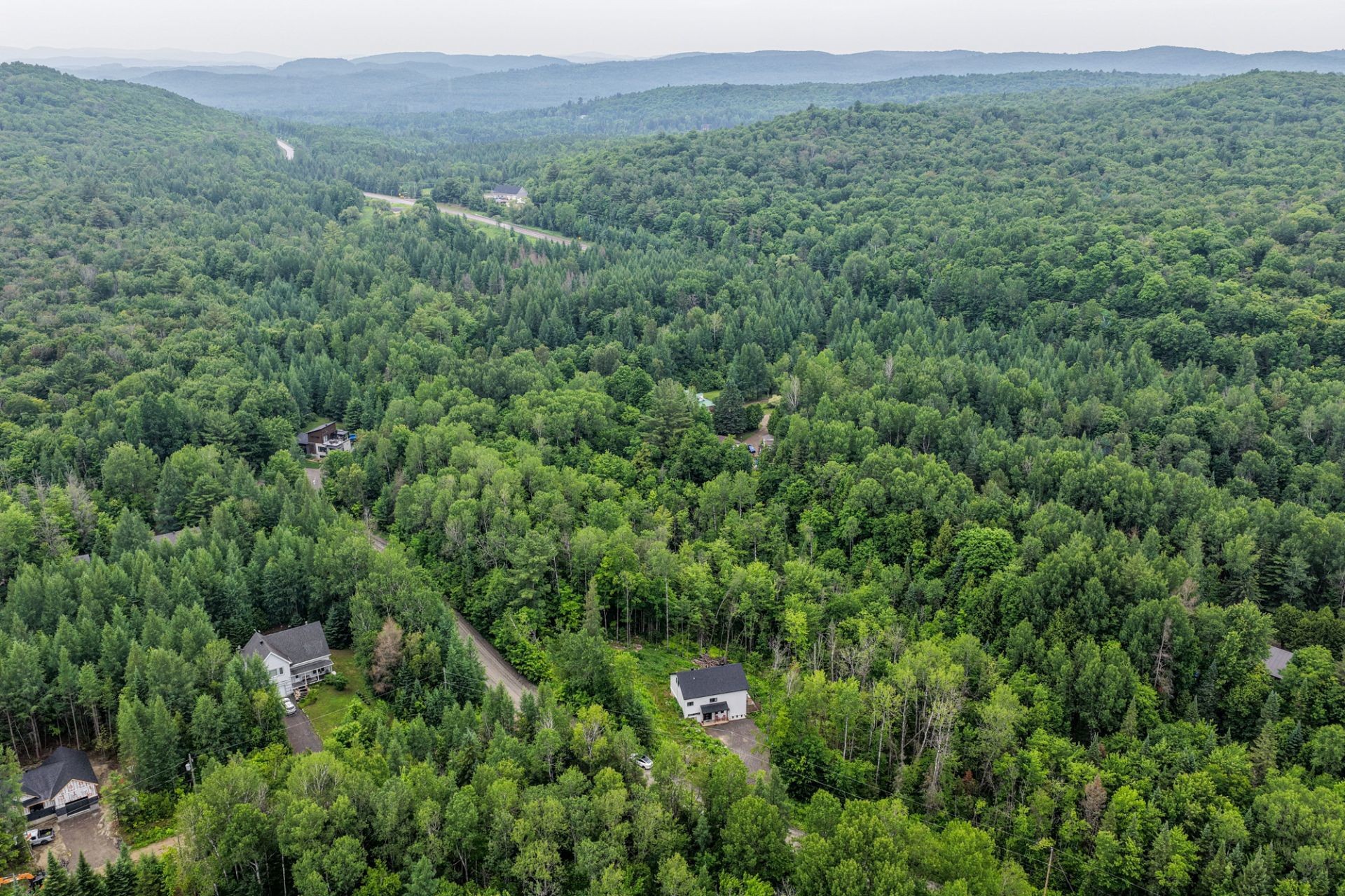 Photo aérienne - 6550 Rue Apollo, Rawdon, QC - Outdoor With View