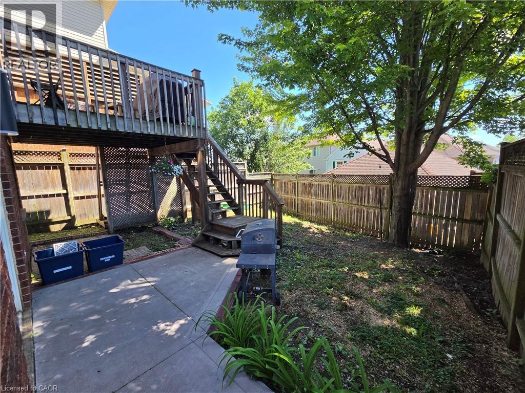 709 Windflower Crescent, Kitchener, ON - Outdoor With Deck Patio Veranda