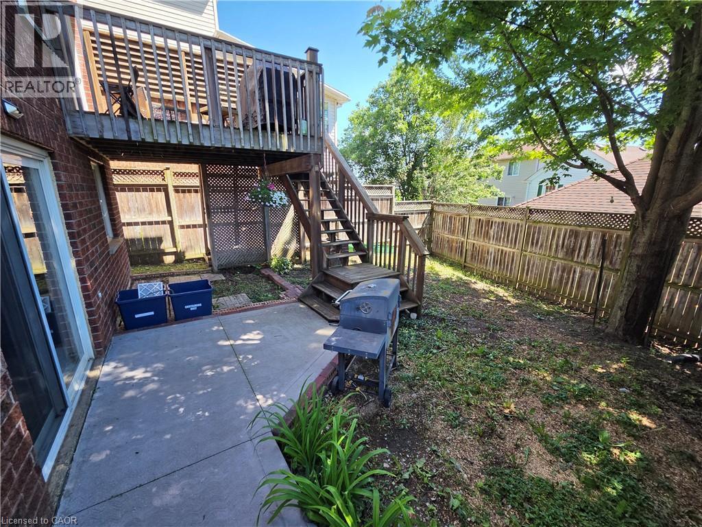 709 Windflower Crescent, Kitchener, ON - Outdoor With Deck Patio Veranda