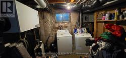 Laundry and large storage area - 