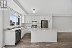 bright open kitchen with spectacular view -