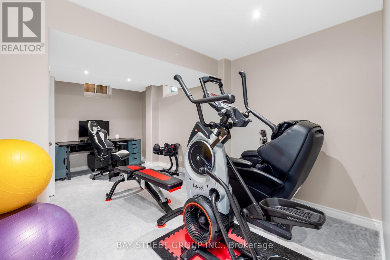 Bsmt Bedroom/Gym Room - 3134 Orleans Road, Mississauga, ON