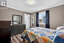 lower level apartment bedroom -