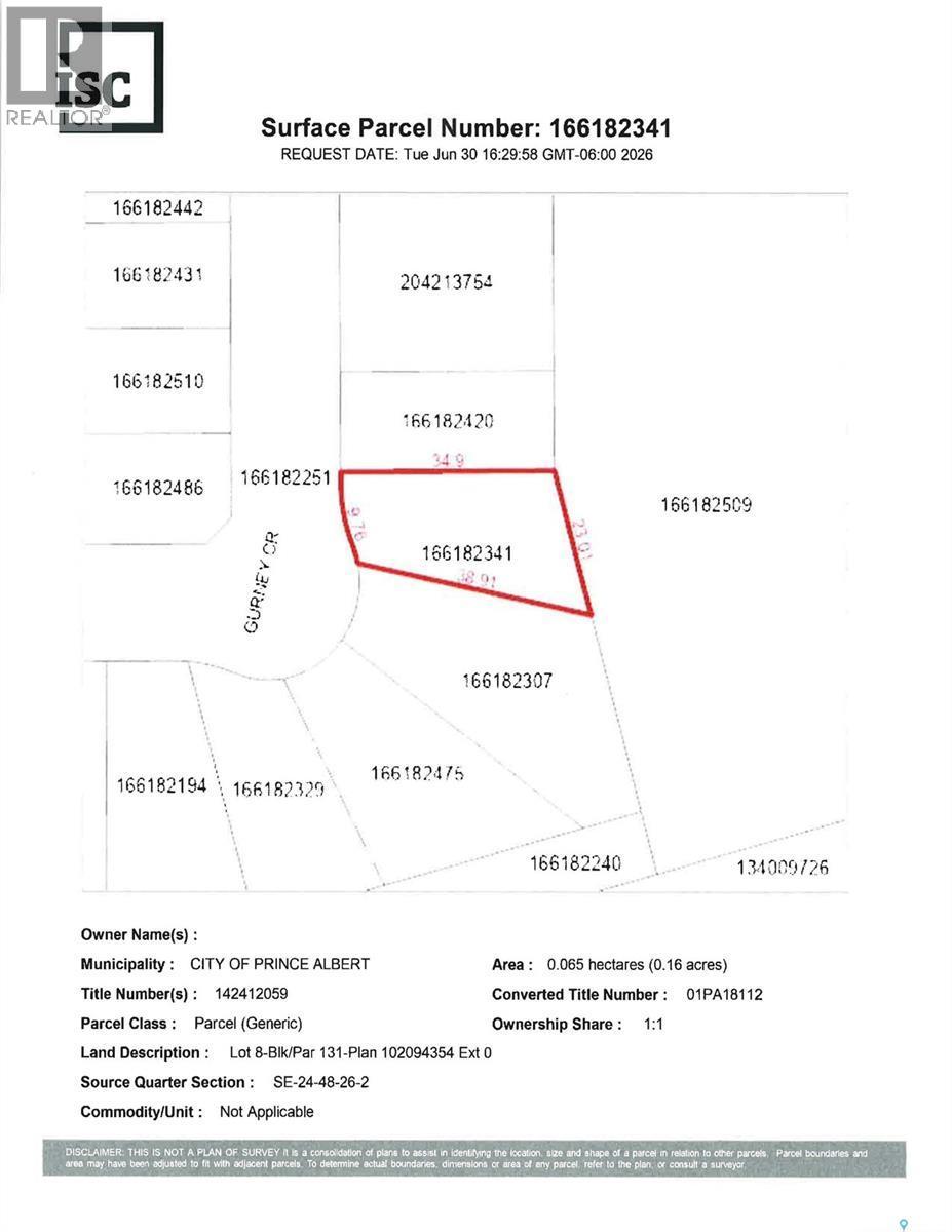 32 Gurney Crescent, Prince Albert, SK