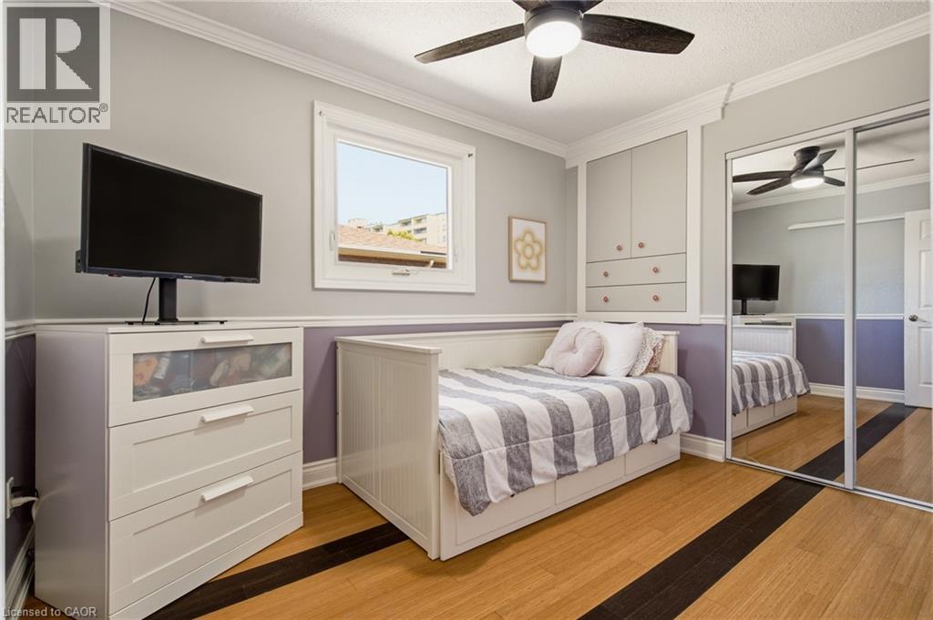 2nd bedroom with great storage. - 80 Wendover Drive, Hamilton, ON