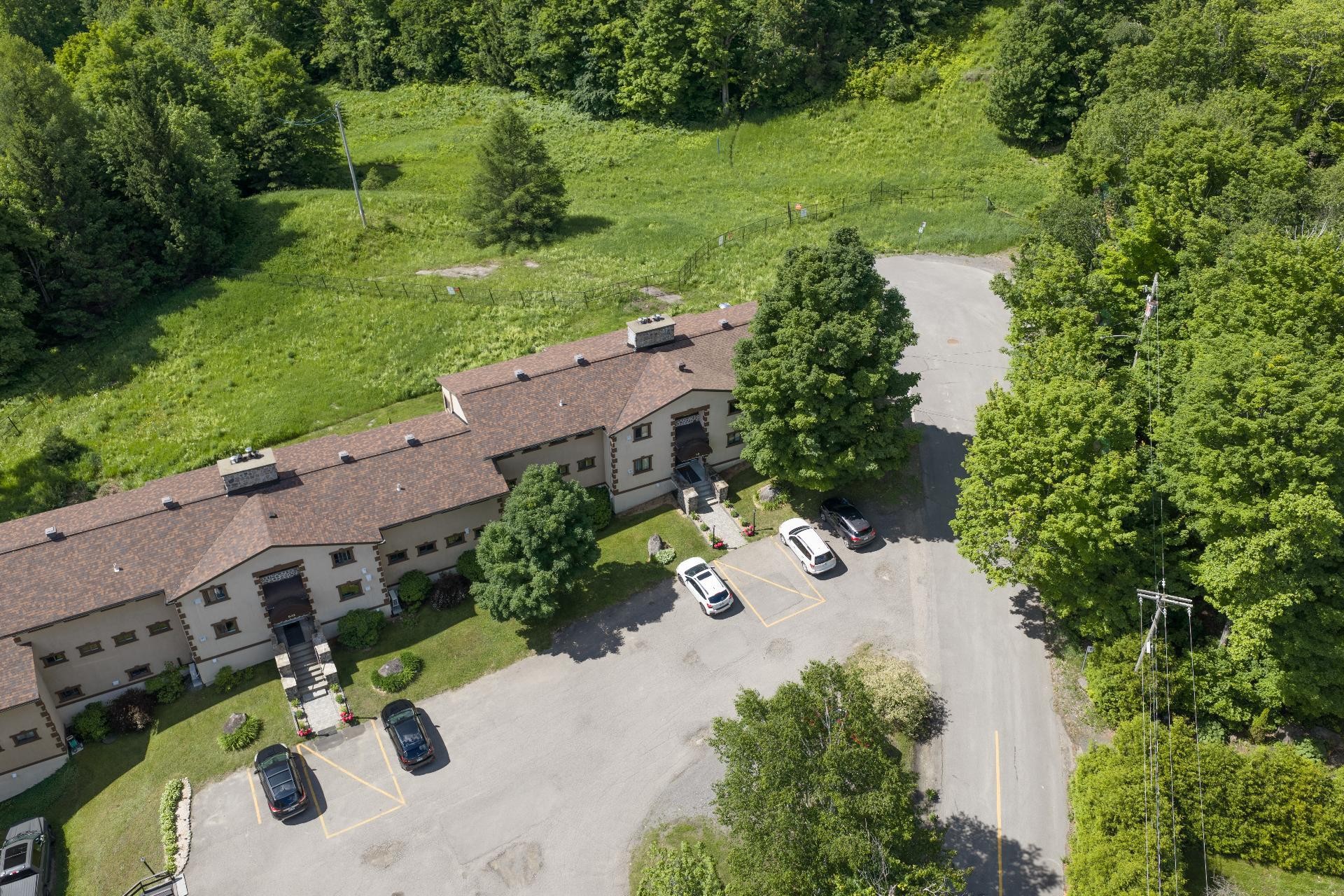 Aerial View - 4-280 Rue De Grenoble, Sainte-Adèle, QC