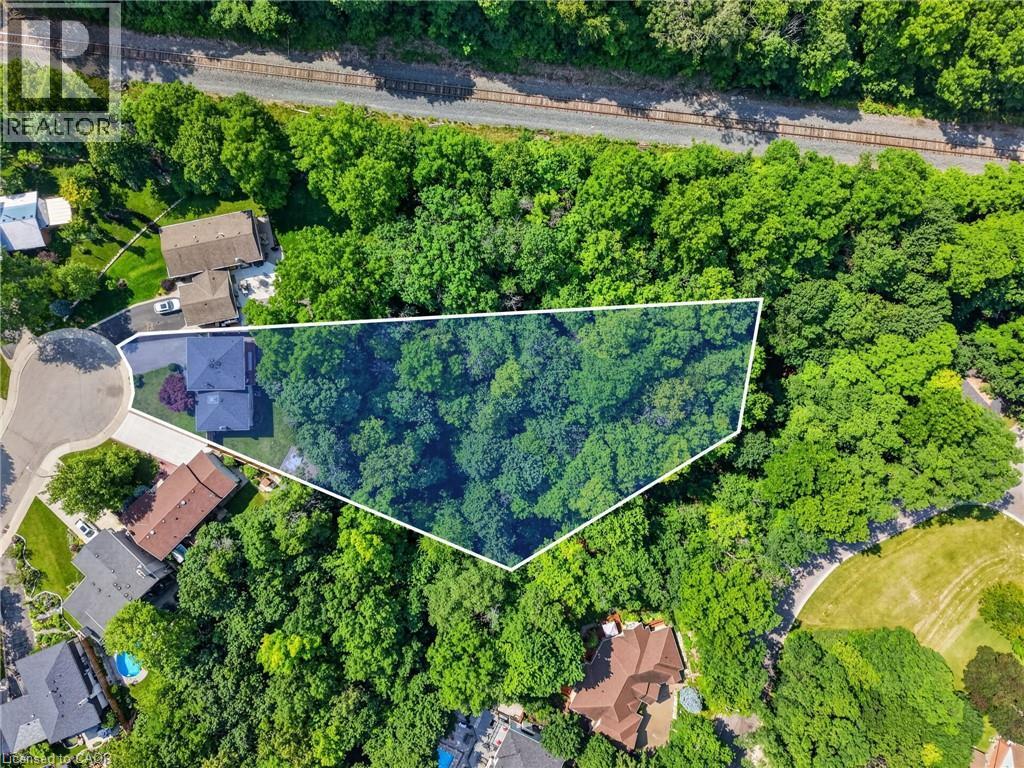 Wooded lot with mature trees - 9 Leslie Drive, Hamilton, ON - Outdoor With View