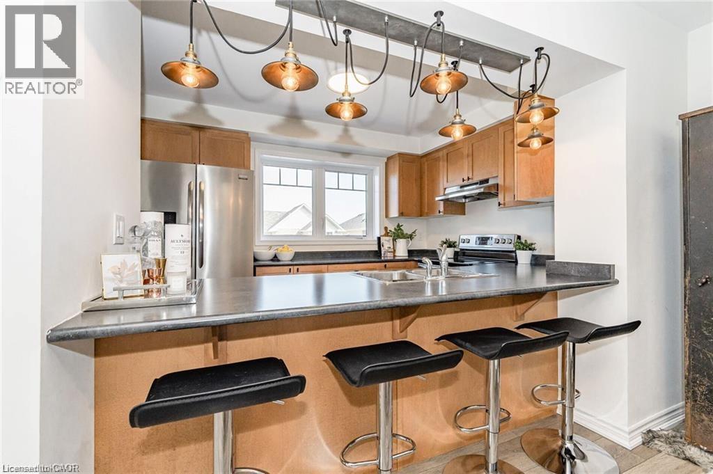 8 Stratus Street, Kitchener, ON - Indoor Photo Showing Kitchen With Double Sink