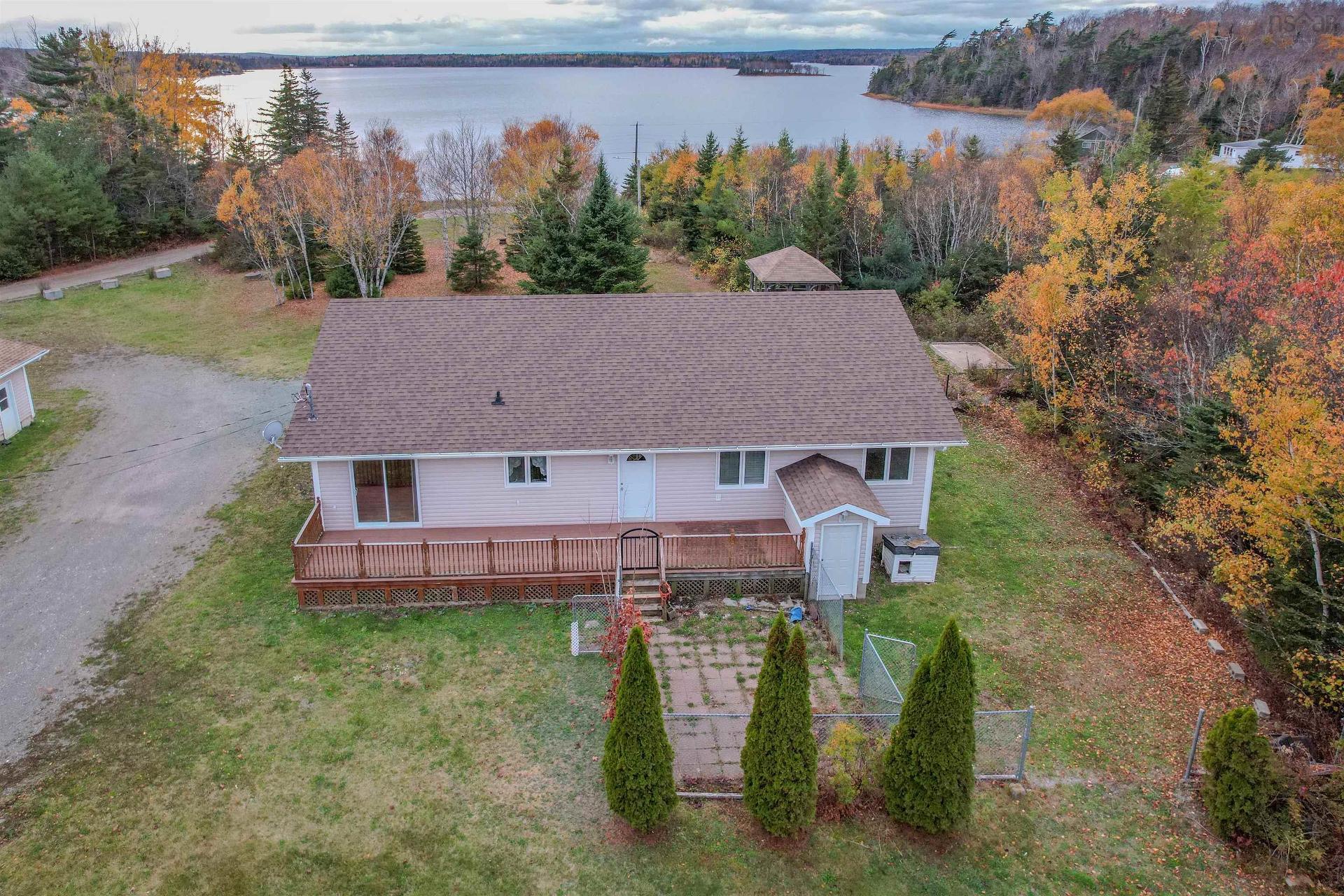 103 Paradise Road, Albert Bridge, NS - Outdoor With Body Of Water With Deck Patio Veranda With View