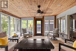 Muskoka Room to Walkout Deck -