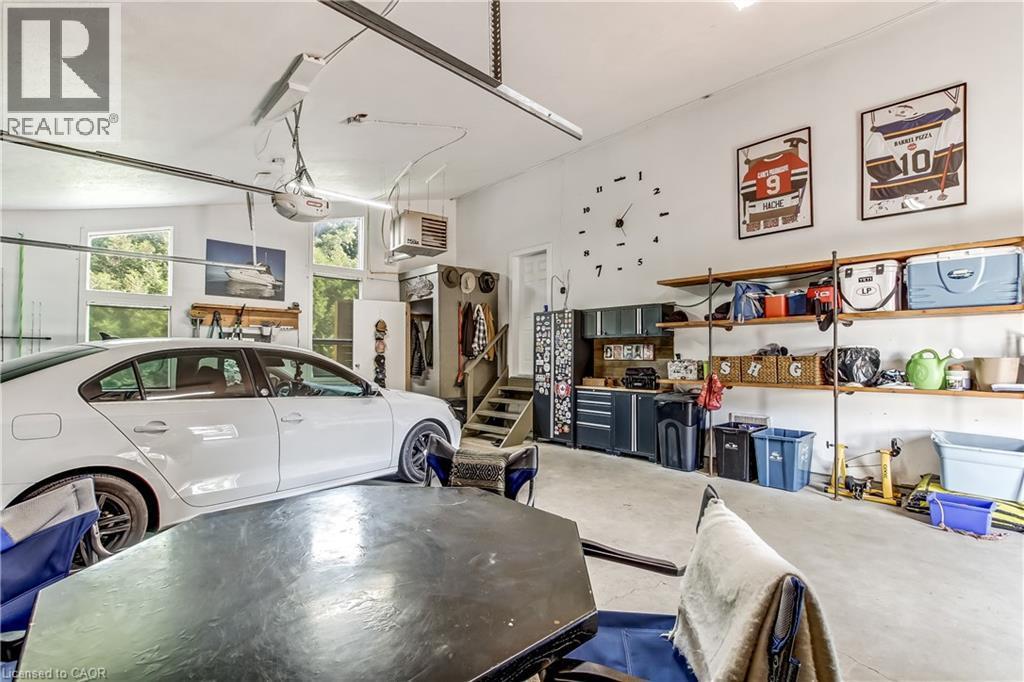 657 Windham Road 14 Road, Simcoe, ON - Indoor Photo Showing Garage