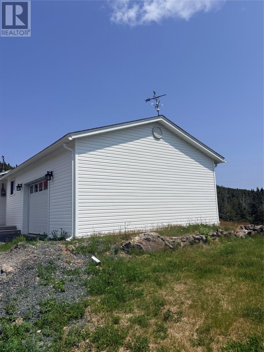 Side view garage - 3 Main Road, Trouty, NL