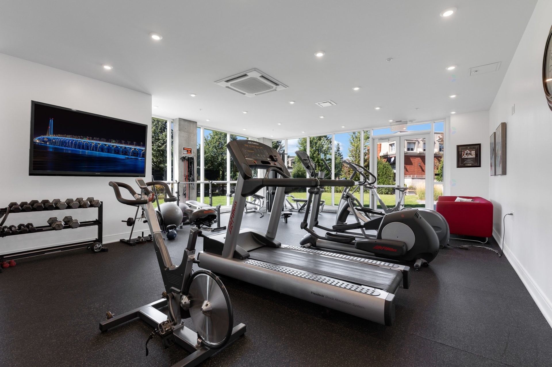 Other - 404-2200 Rue Harriet-Quimby, Montréal (Saint-Laurent), QC - Indoor Photo Showing Gym Room