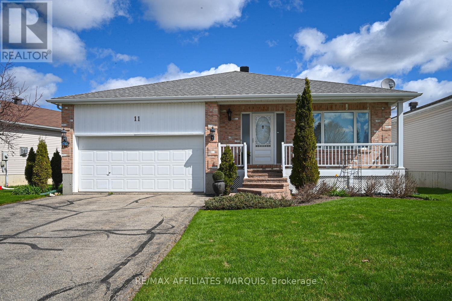11 Decaria Boulevard, Perth, ON - Outdoor With Deck Patio Veranda With Facade