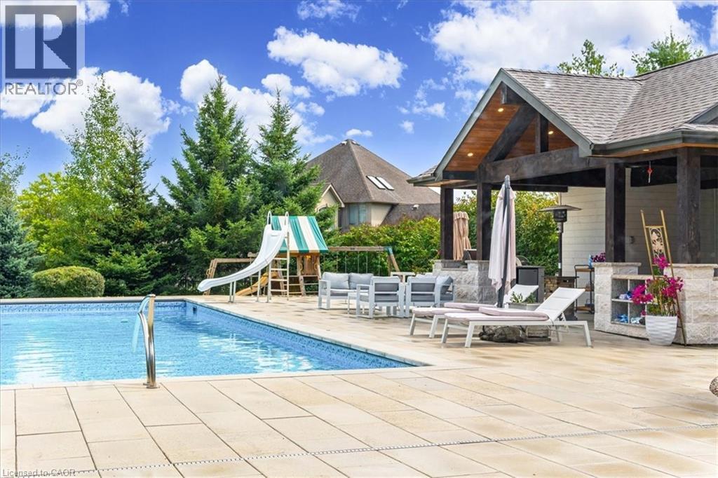 86 Canters Close, Kitchener, ON - Outdoor With In Ground Pool With Deck Patio Veranda