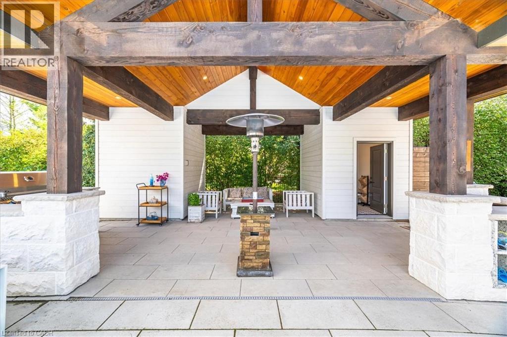 Pool House - 86 Canters Close, Kitchener, ON - Outdoor With Deck Patio Veranda With Exterior