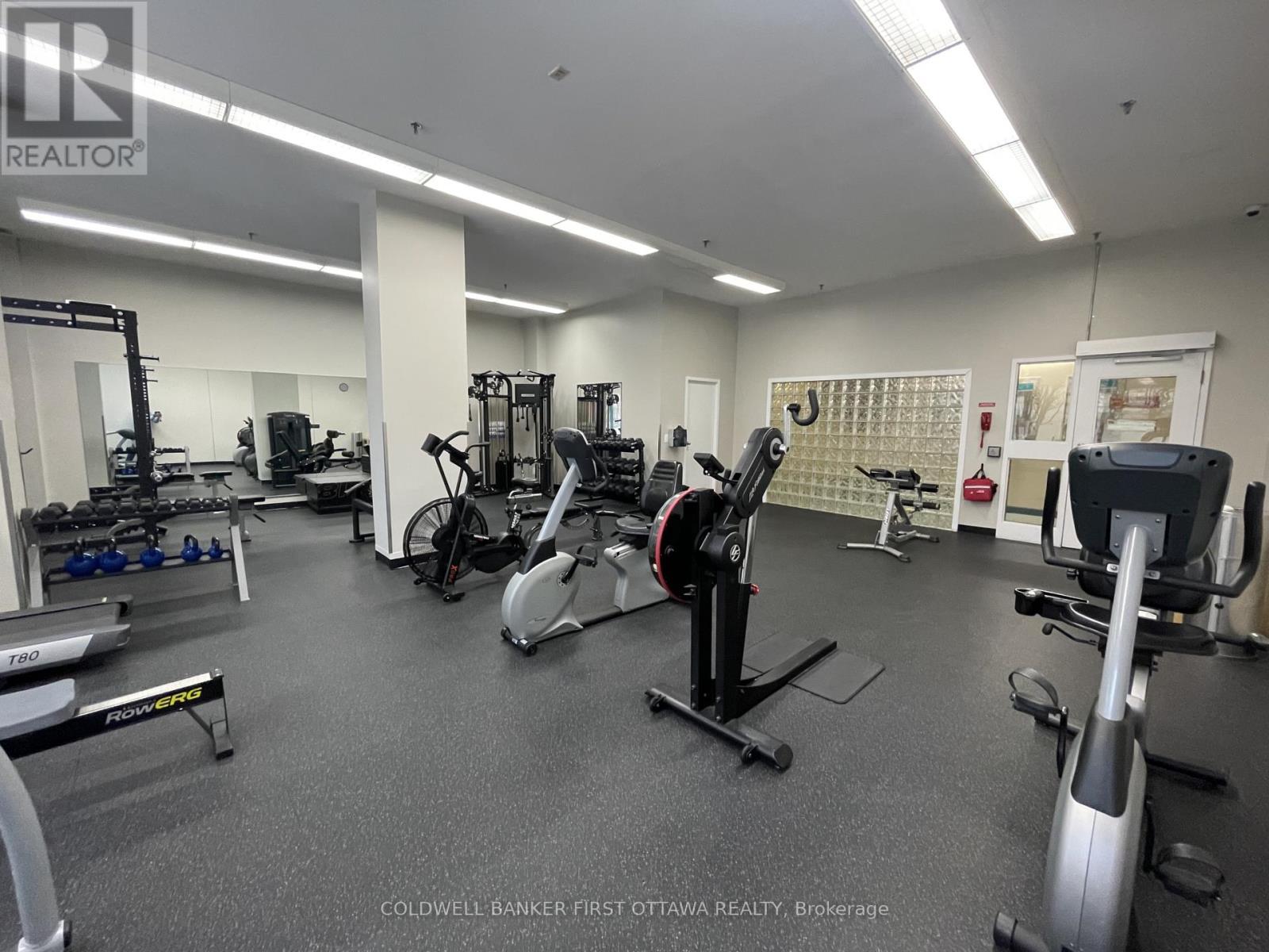 901 - 1025 Grenon Avenue, Ottawa, ON - Indoor Photo Showing Gym Room