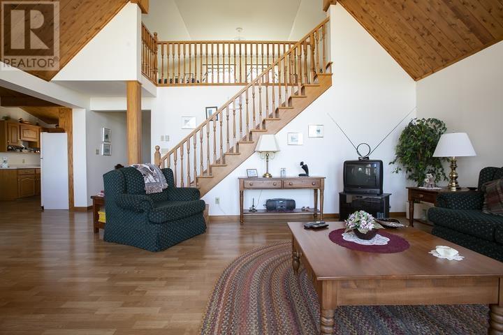 1590 C Line Rd, Richards Landing, ON - Indoor Photo Showing Living Room With Fireplace