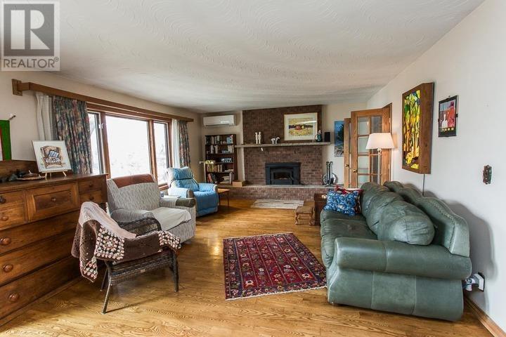 103 Birch Point Dr|Laird Township, Echo Bay, ON - Indoor Photo Showing Living Room With Fireplace