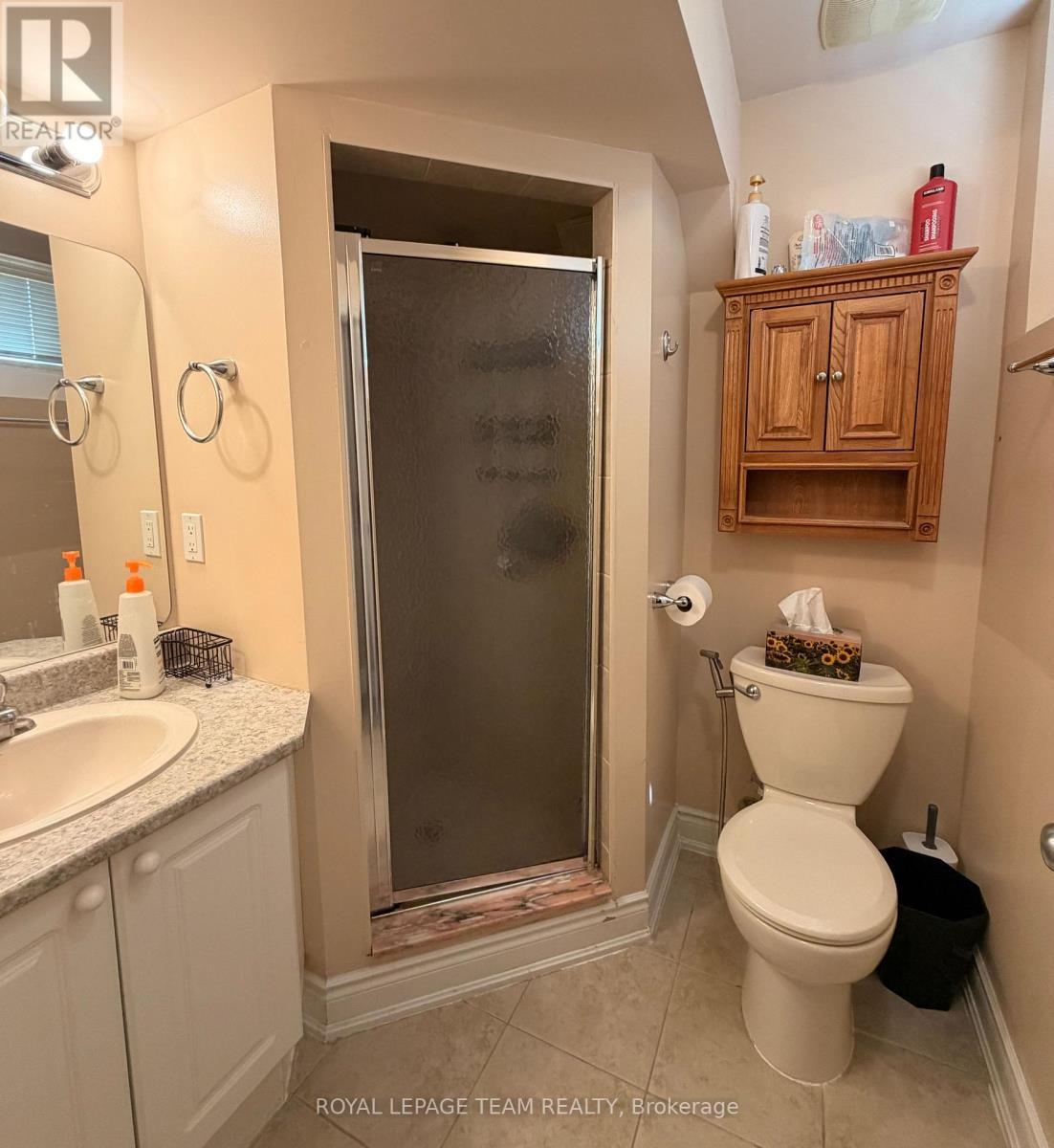 3PC Basement Bath - 1221 Anoka Street, Ottawa, ON - Indoor Photo Showing Bathroom