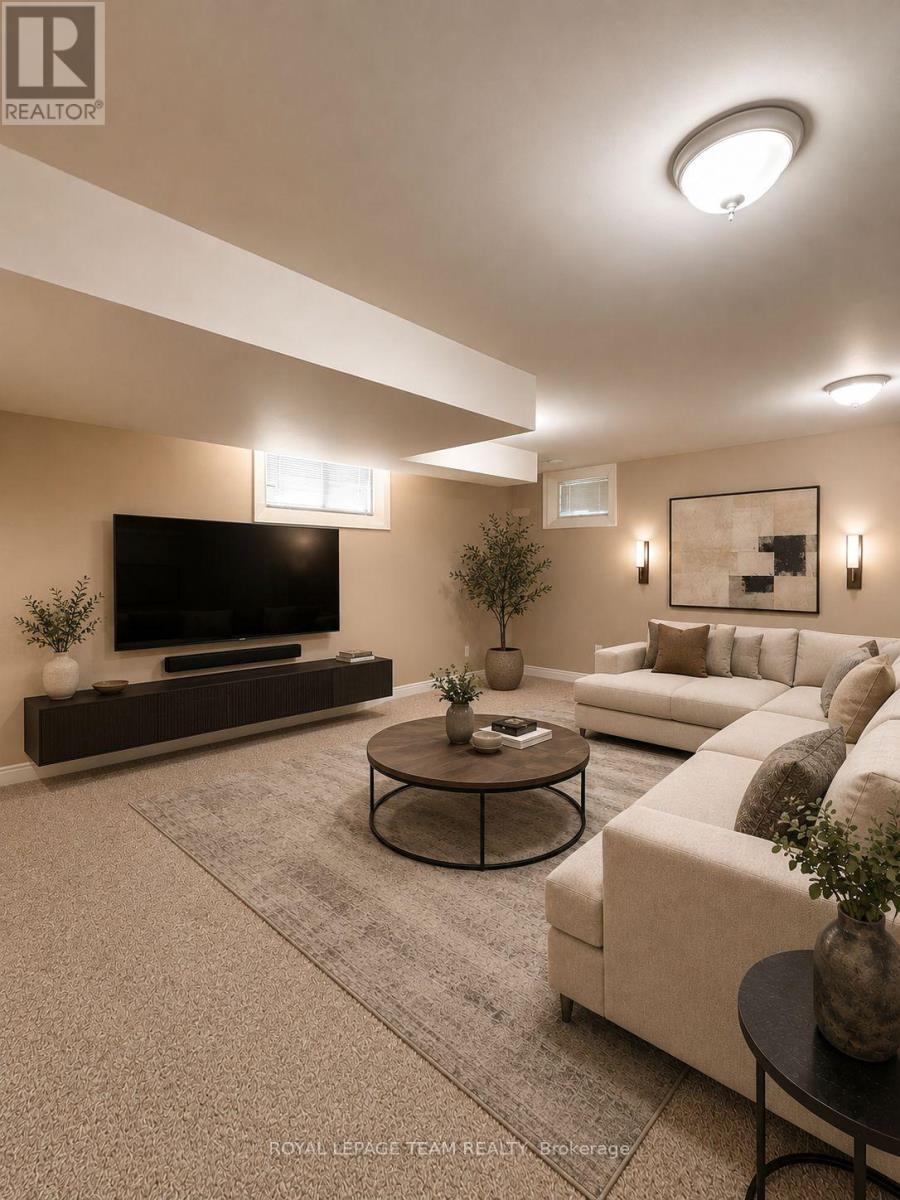 Virtually Staged Rec Room - 1221 Anoka Street, Ottawa, ON - Indoor