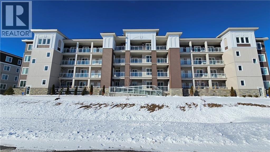 5 Spooner Crescent Unit# 314, Collingwood, ON - Outdoor With Balcony With Facade
