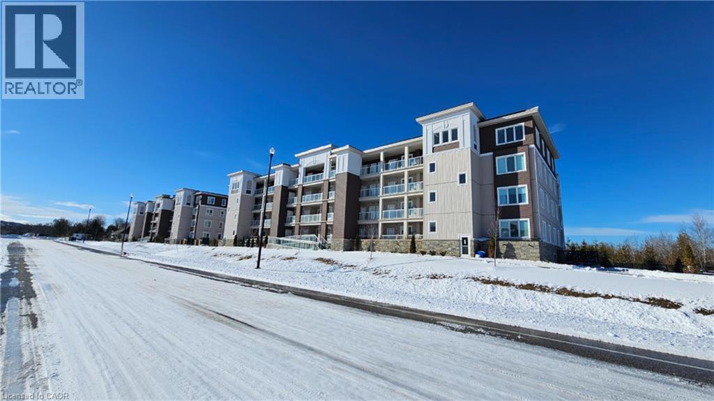 5 Spooner Crescent Unit# 314, Collingwood, ON - Outdoor With Balcony With Facade