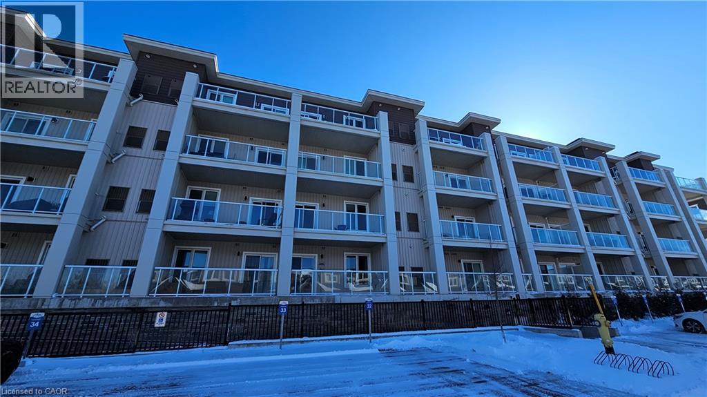 5 Spooner Crescent Unit# 314, Collingwood, ON - Outdoor With Balcony With Facade
