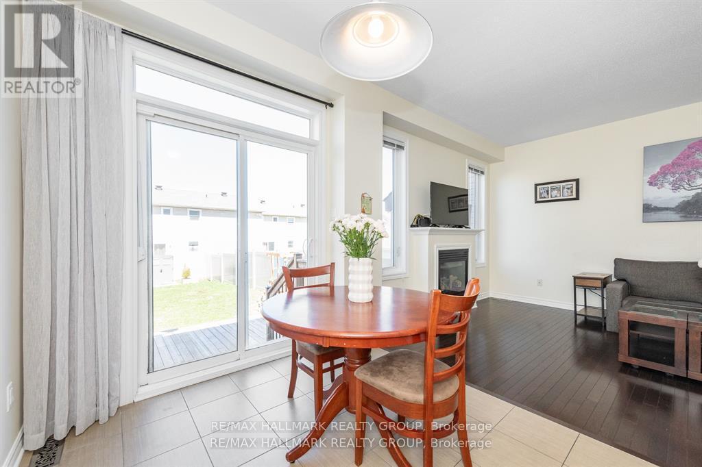 183 Claridge Drive, Ottawa, ON - Indoor Photo Showing Dining Room With Fireplace