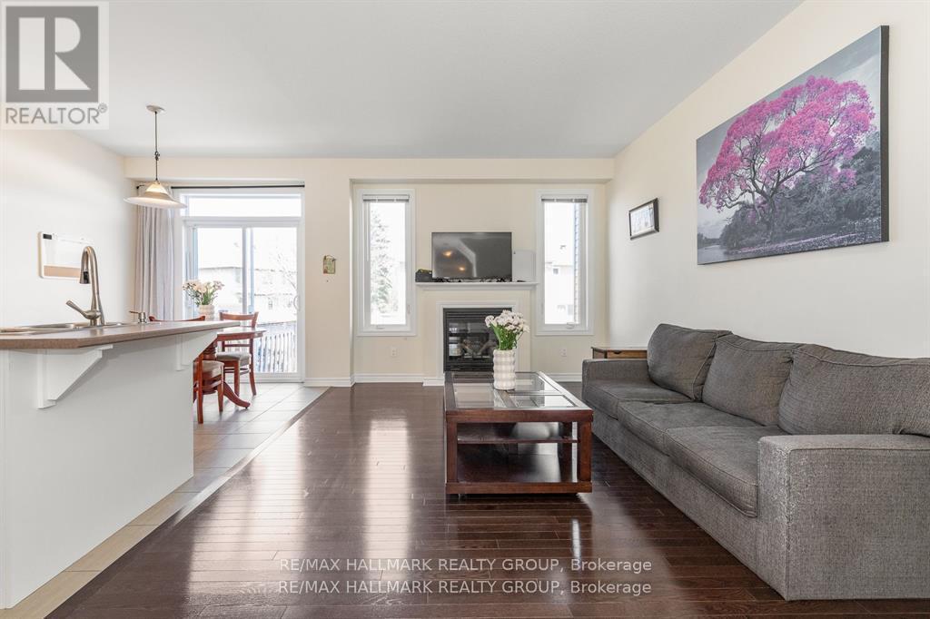 183 Claridge Drive, Ottawa, ON - Indoor Photo Showing Living Room With Fireplace