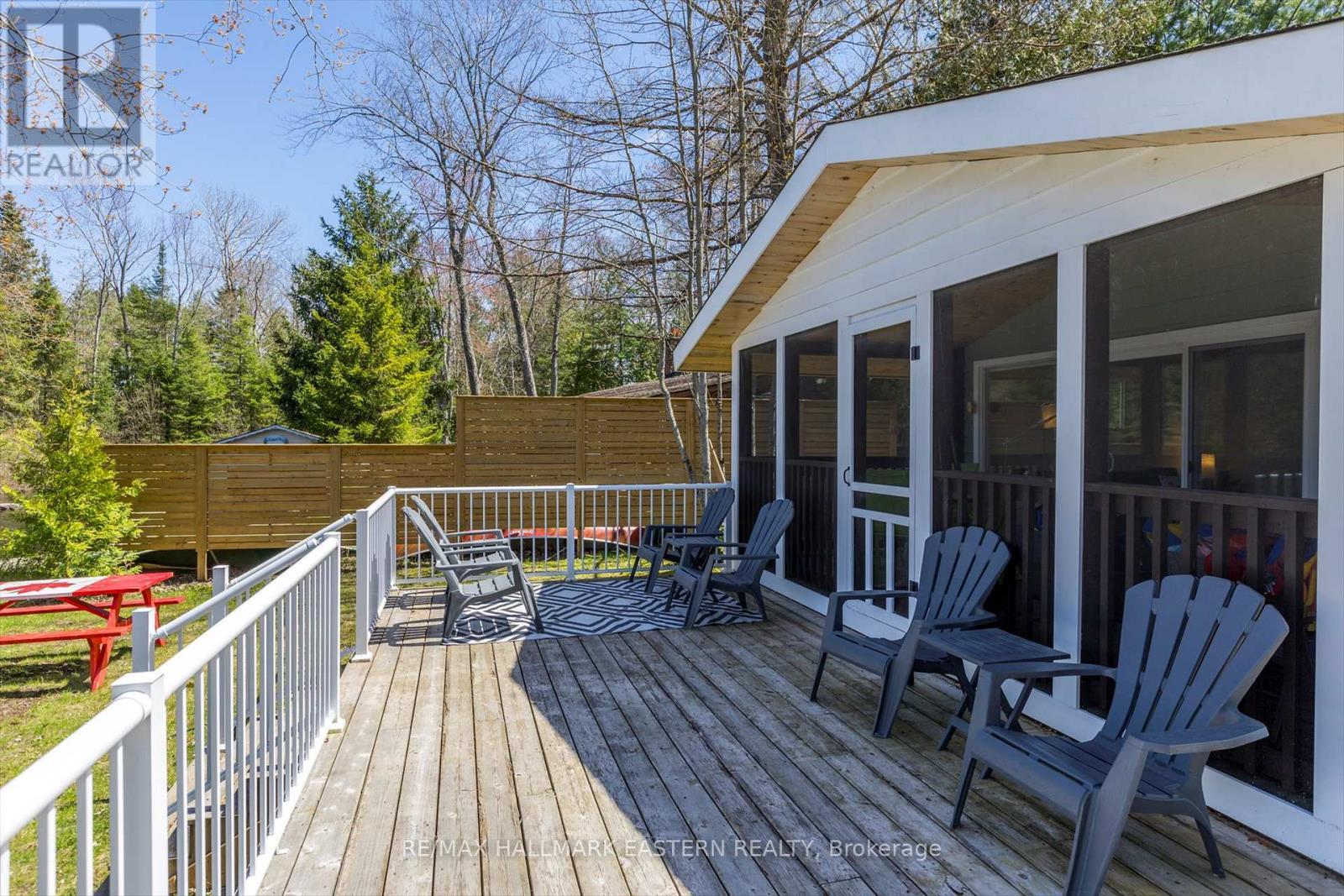 1810 Hull Road, Douro-Dummer, ON - Outdoor With Deck Patio Veranda With Exterior