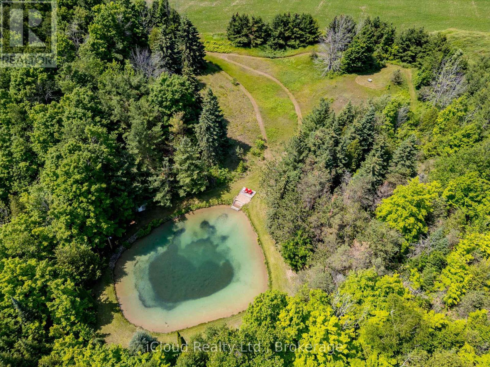Pond from above - 487202 30 Sdrd Side Road, Mono, ON - Outdoor With View
