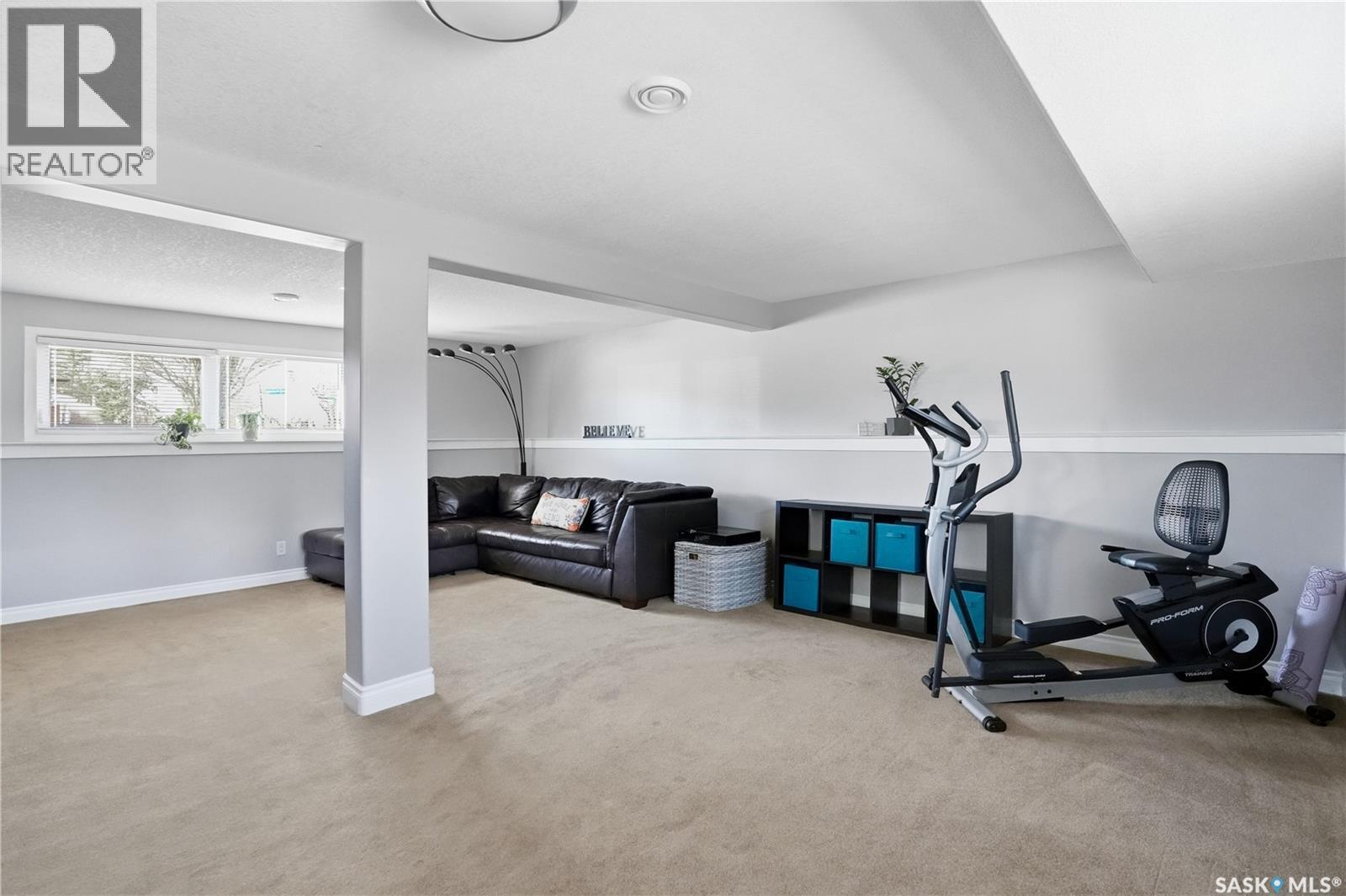 115 Stapleford Crescent, Regina, SK - Indoor Photo Showing Gym Room