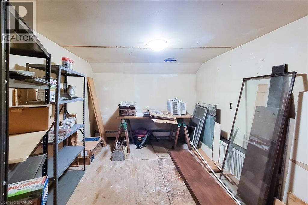 Extra storage space in basement. - 156 Park Row S, Hamilton, ON - Indoor
