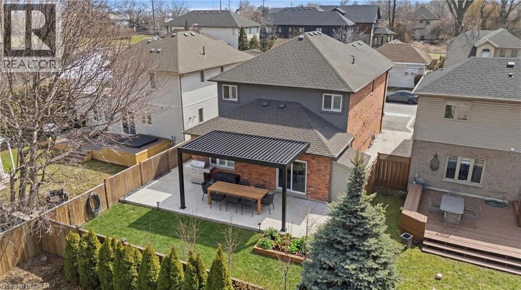 virtual grass and pergola - 5 Arden Avenue, Hamilton, ON