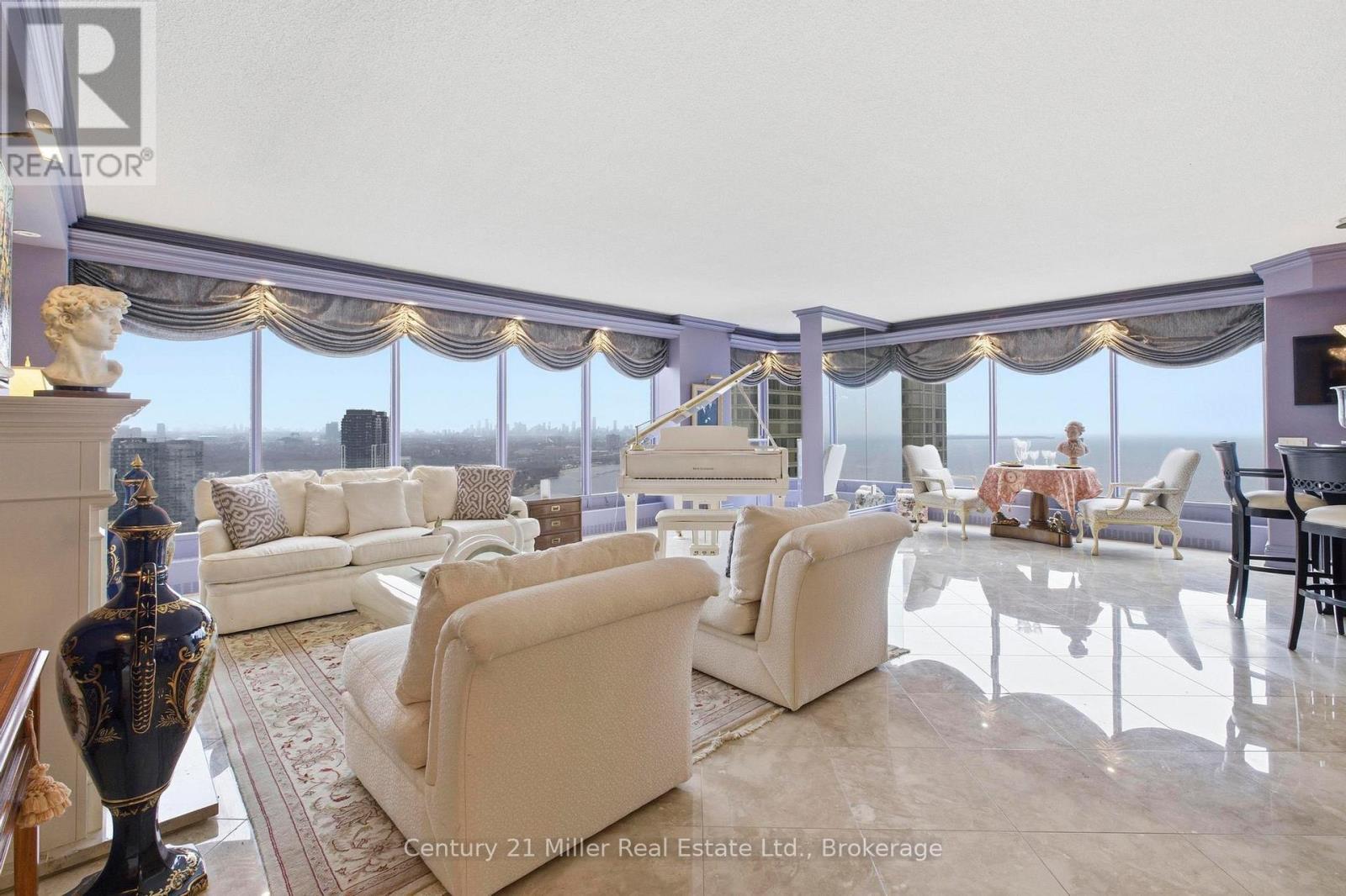 Great Room - Unit 3606 - 2045 Lake Shore Boulevard W, Toronto (Mimico), ON