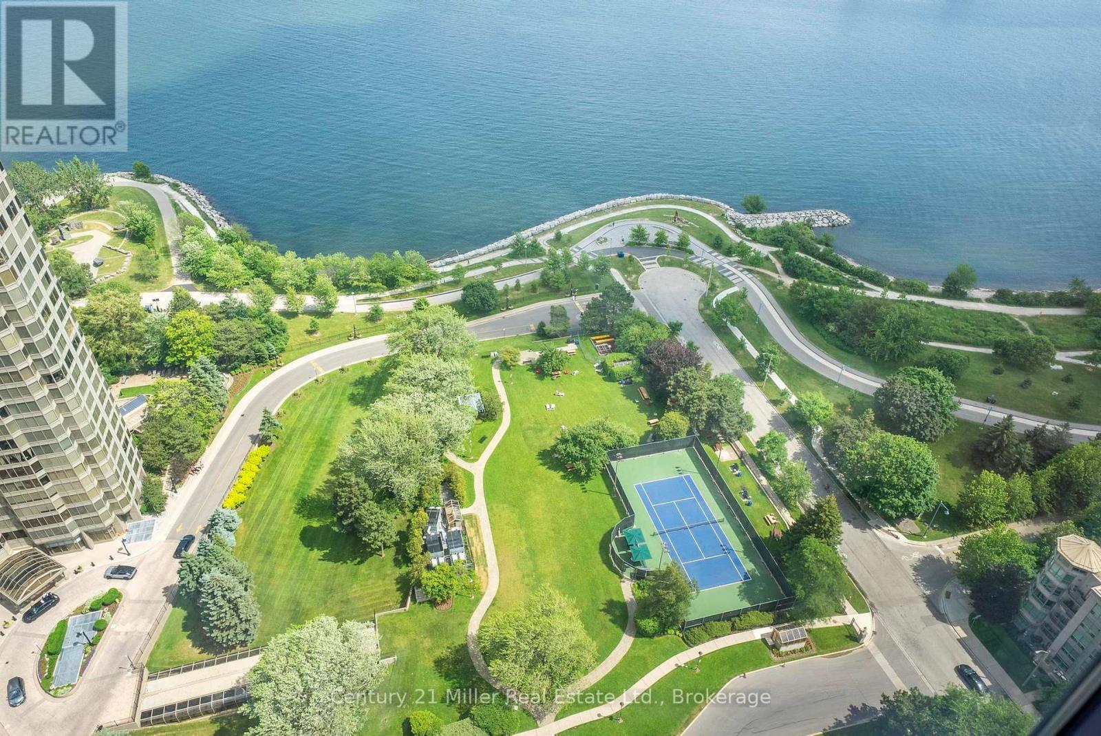 Aerial View - Unit 3606 - 2045 Lake Shore Boulevard W, Toronto (Mimico), ON