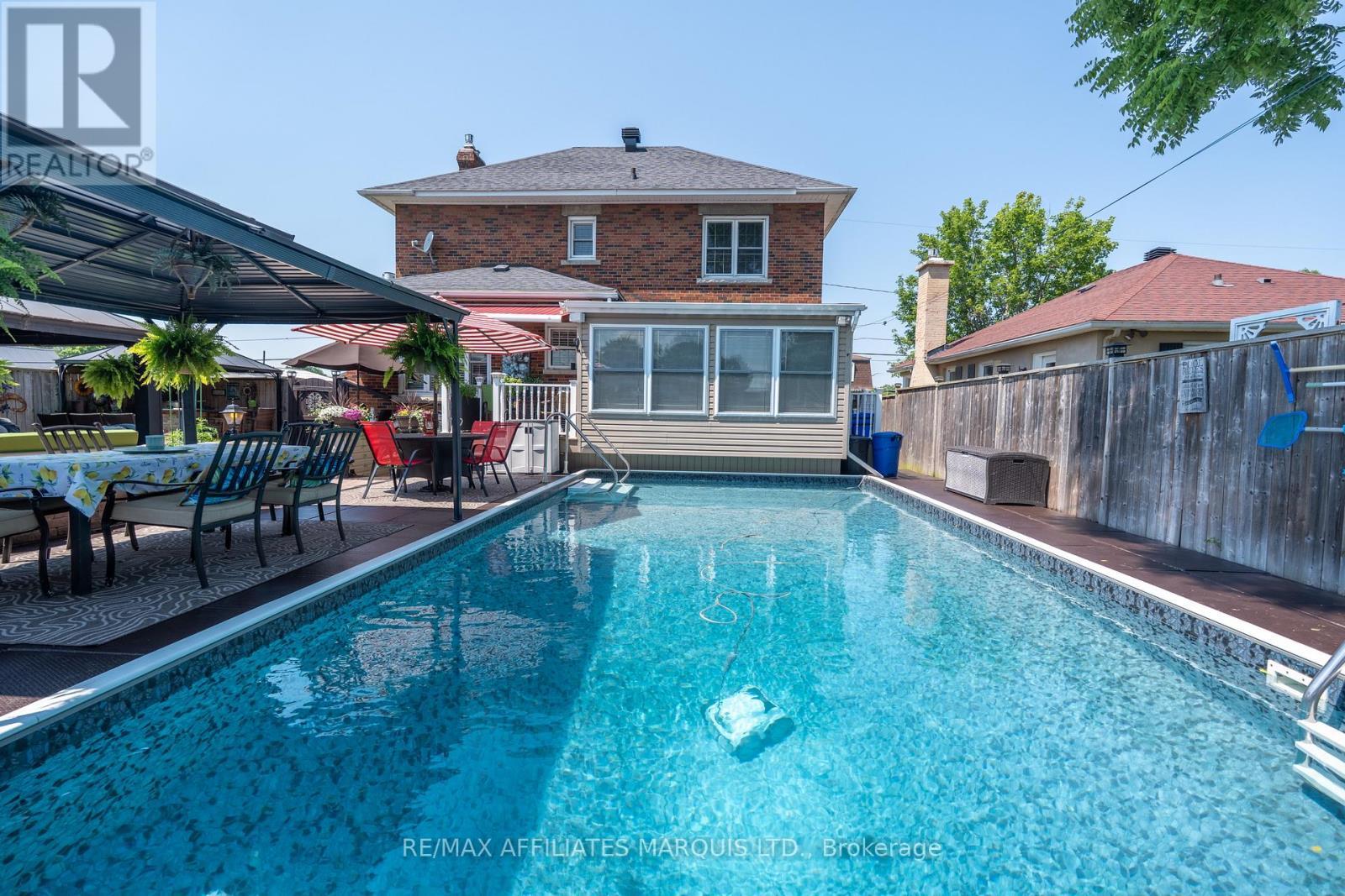 420 Third Street W, Cornwall, ON - Outdoor With In Ground Pool With Exterior