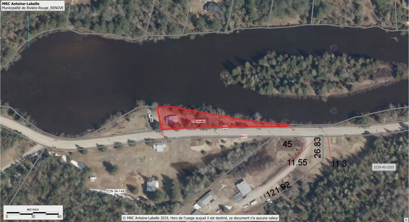 Aerial View - 4323 Ch. Du Rapide, Rivière-Rouge, QC