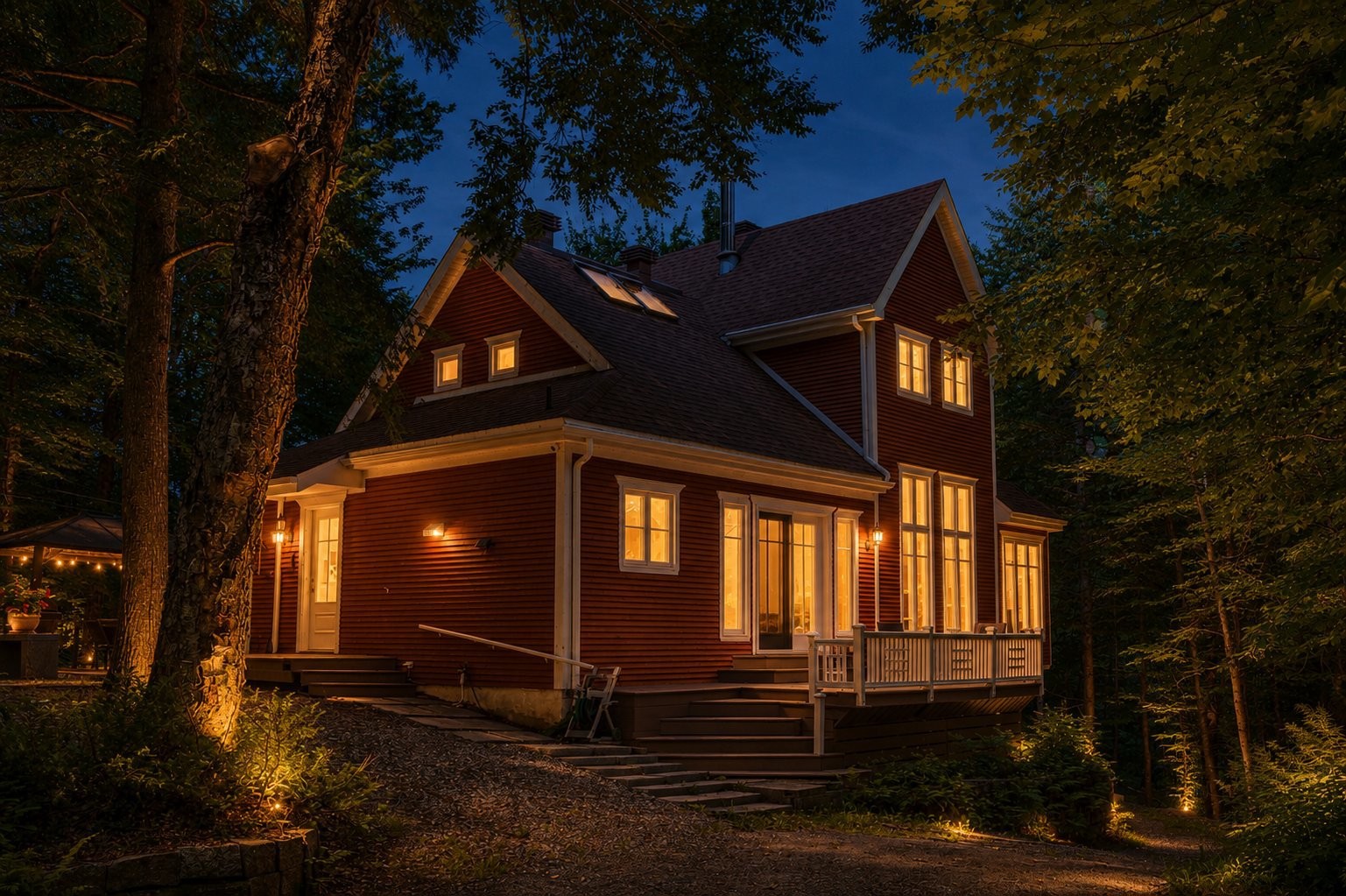 Façade - 435 Ch. Du Tangara, Lac-Aux-Sables, QC
