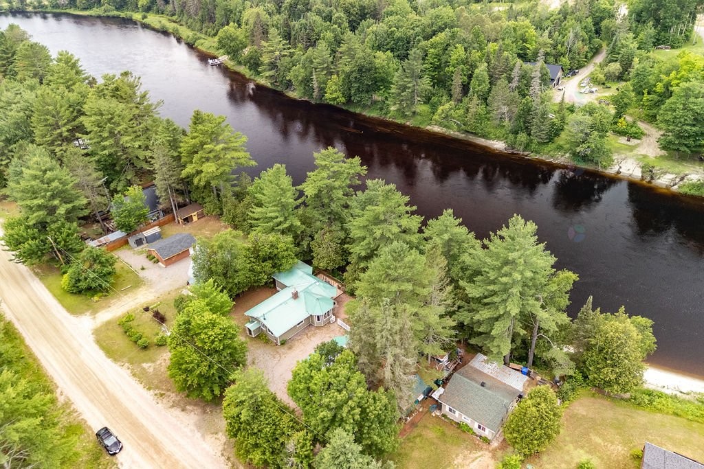 Aerial View - 111 Ch. Des Rapides, Mansfield-Et-Pontefract, QC - Outdoor With Body Of Water With View